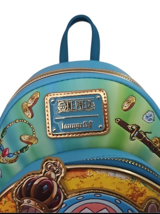 Loungefly One Piece Chopper Treasure Mini Backpack EE Exclusive NWT Limited Ed main image 9